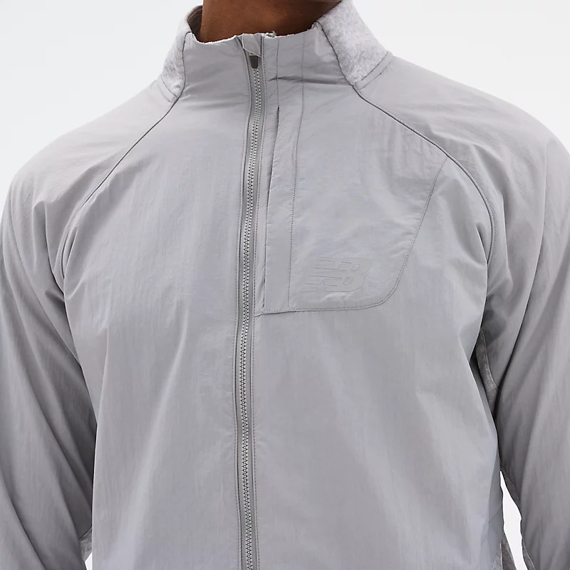 Kurtka męska NB Heat Grid - ATHLETIC GRAY