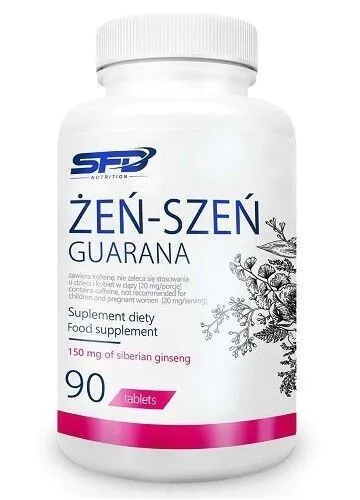 SFD Żeń-szeń Guarana, Tabletki