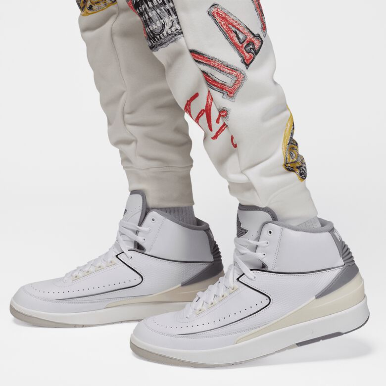 Pantalon polaire imprimé intégral Essentials