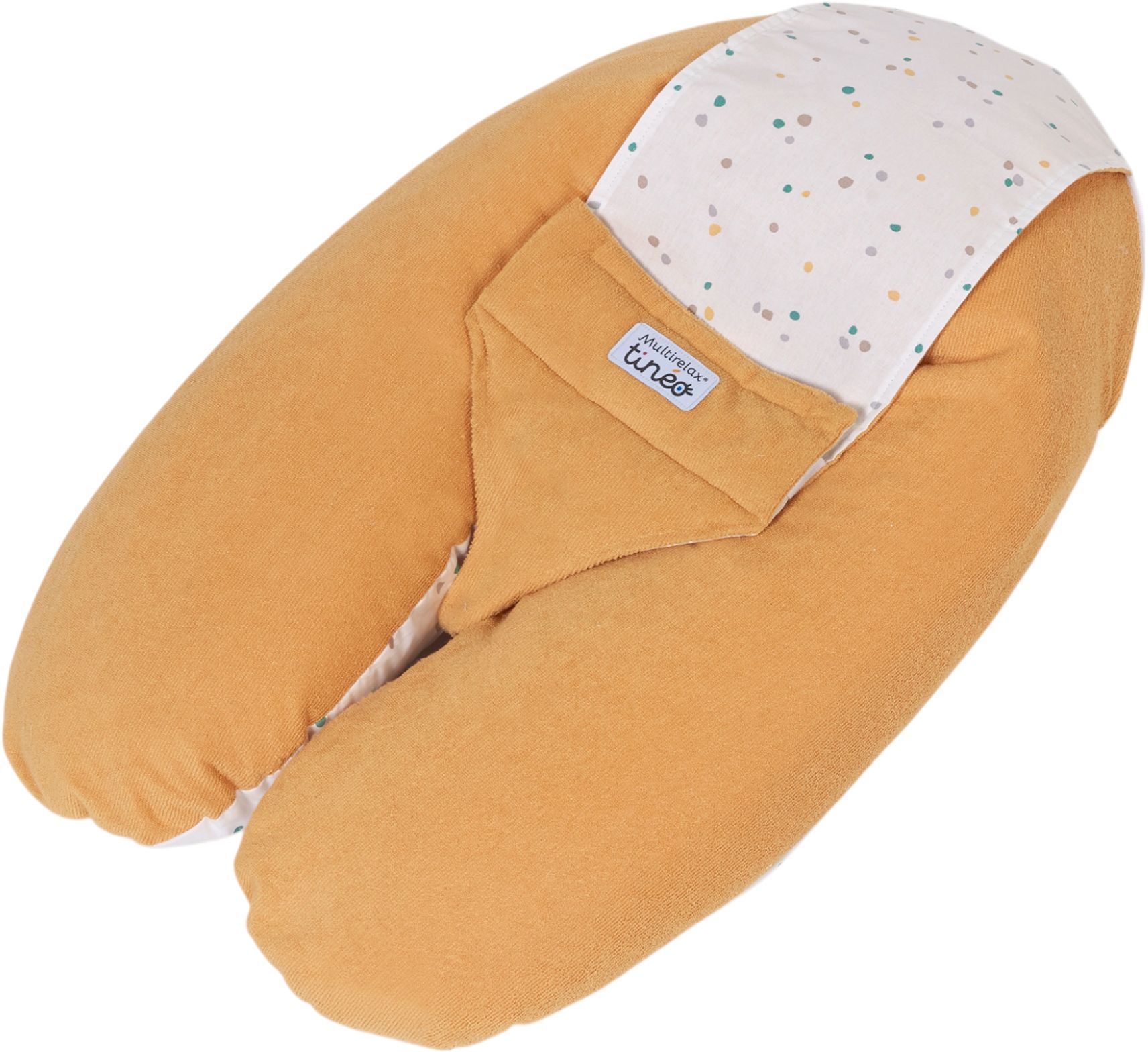 Cuscino per la maternità 3 in 1 - TINEO - MULTIRELAX - Spugna - Giallo / Pois