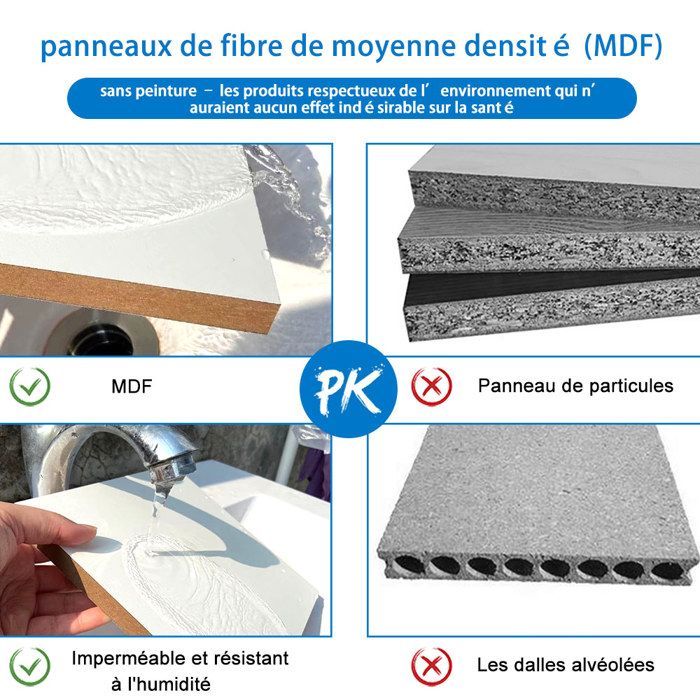 Mueble de baño AICA de 80 cm en roble Wotan brillante con 2 cajones de cierre suave y lavabo individual.
