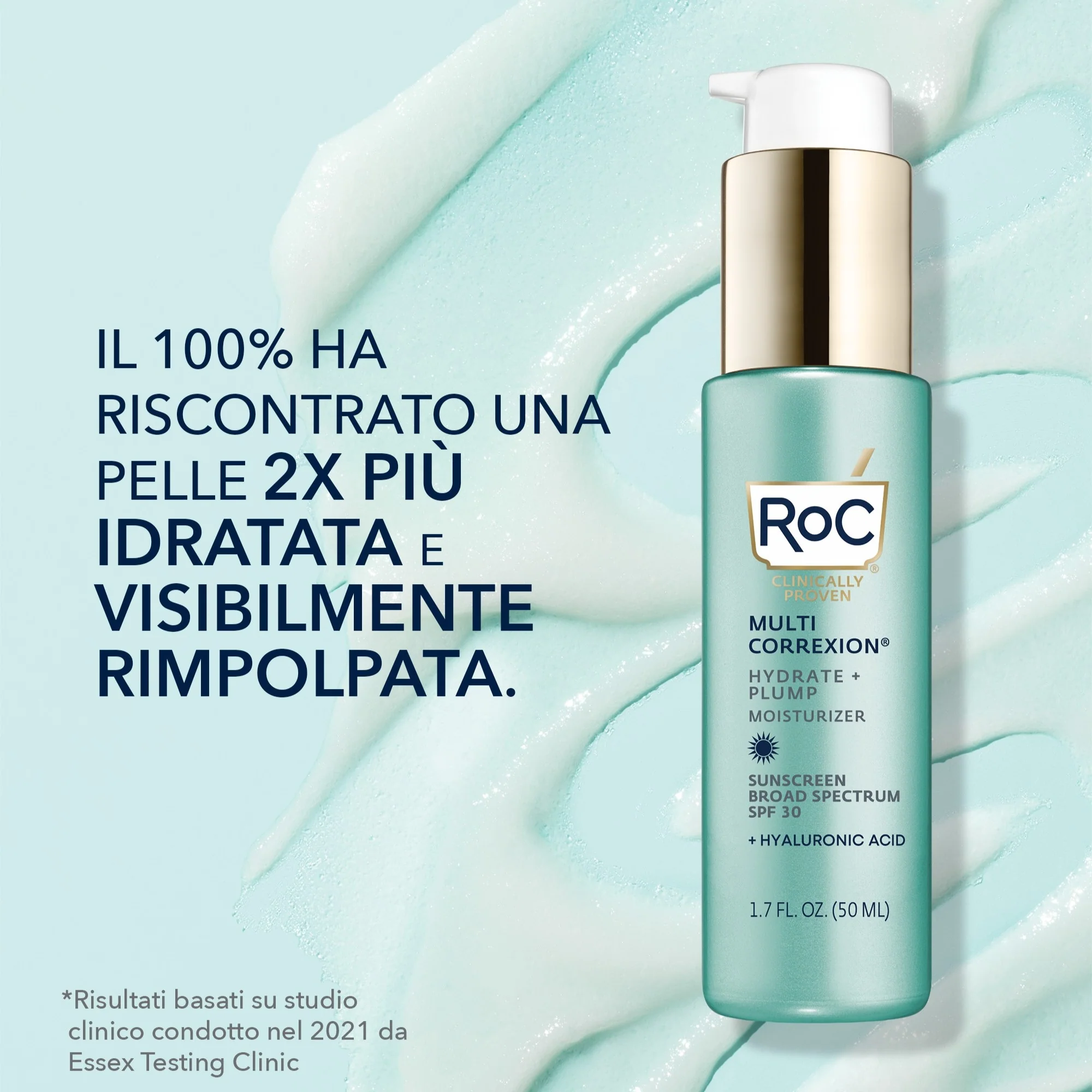Multi Correxion Hydrate + Plump Idratante Viso SPF30 - Crema viso giorno idratante, Crema viso giorno antirughe