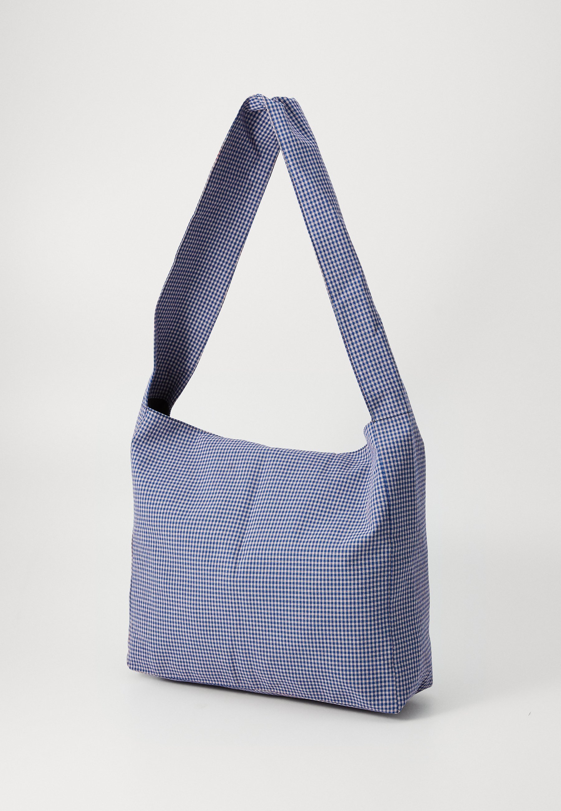 Carne Bollente THE DOGGY BAG UNISEX - Borsa tote - a quadri blu
