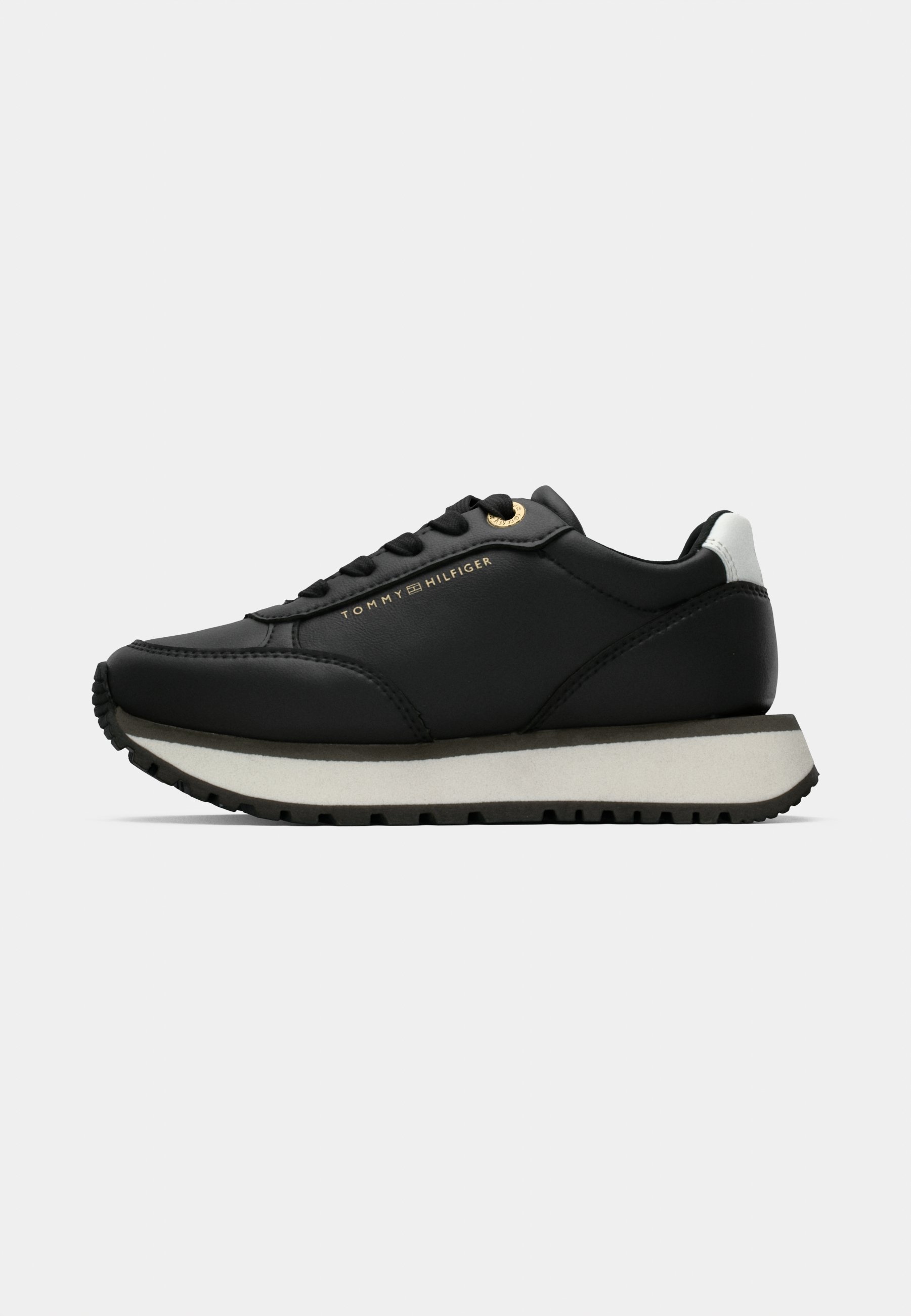 Tommy Hilfiger MIREN UNISEX - Sneakers - zwart/wit