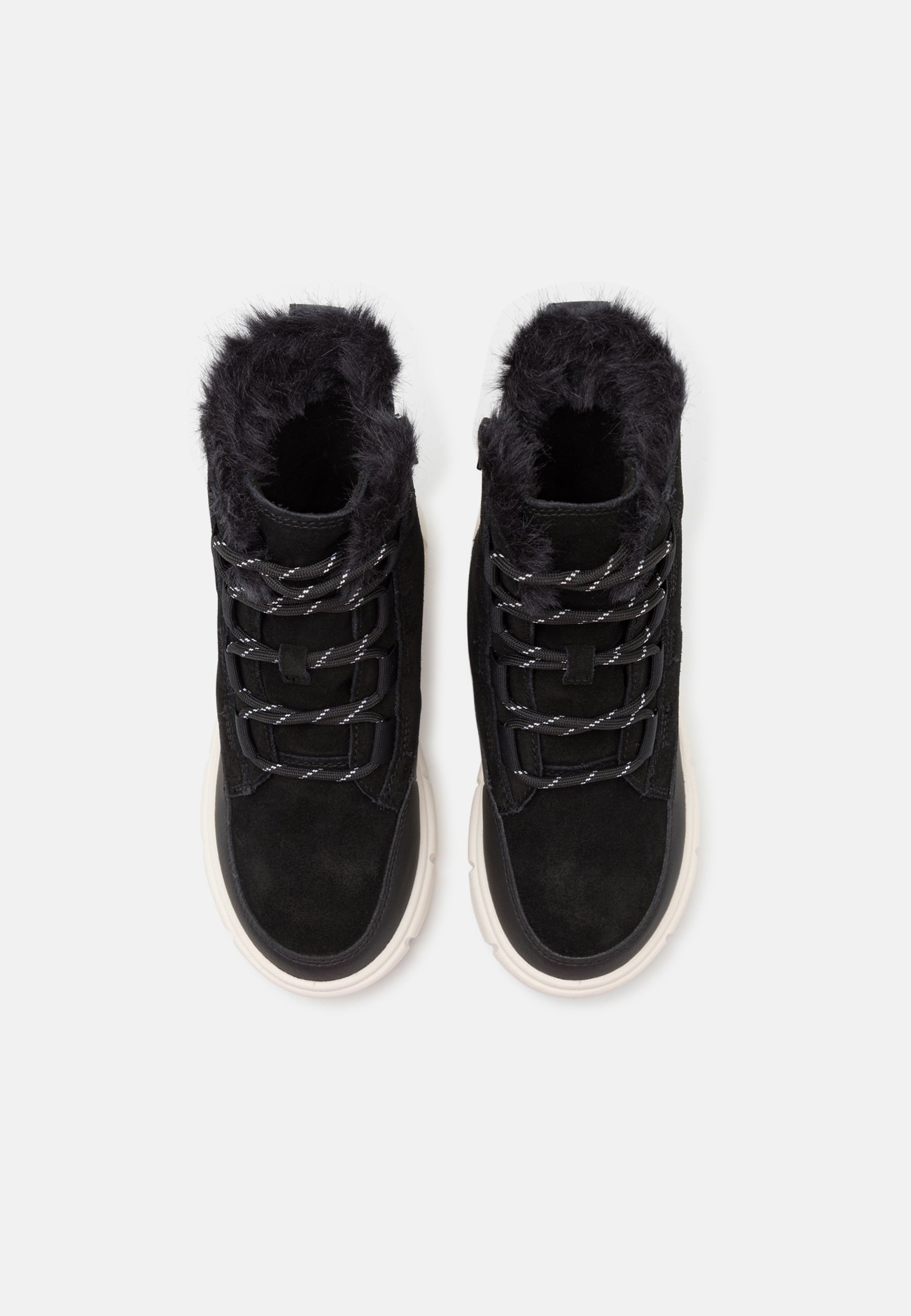 Sorel YOUTH EXPLORER UNISEX - Winterlaarzen - zwart/zeezout