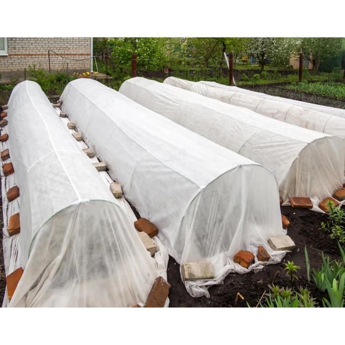 Geotextile/agrotextile blanc 50g/m2 1,6m x50m