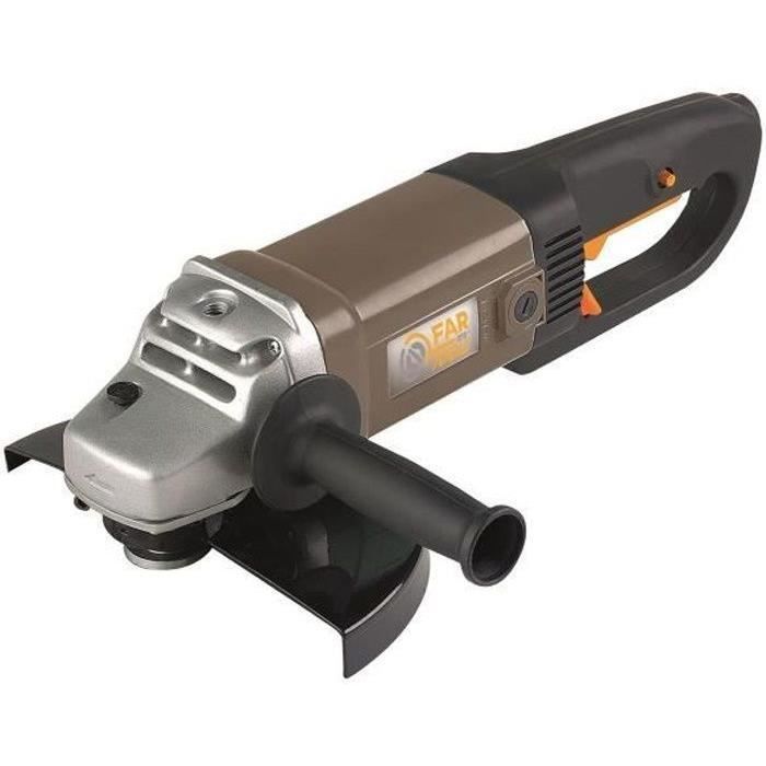 Angle grinder - OSE - 230 mm - Direct start - Brown and black