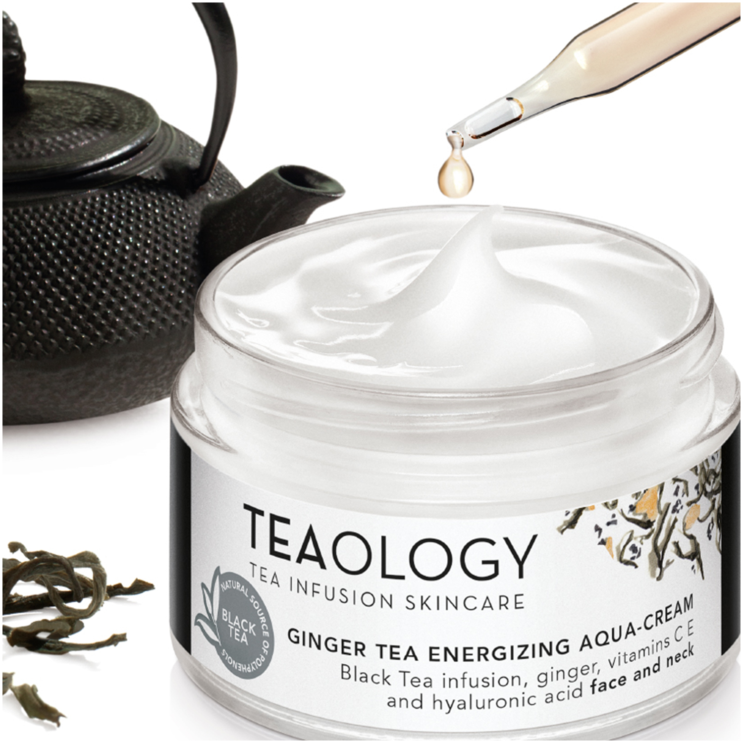 Crema-gel facial Teaology 50 ml Té de jengibre
