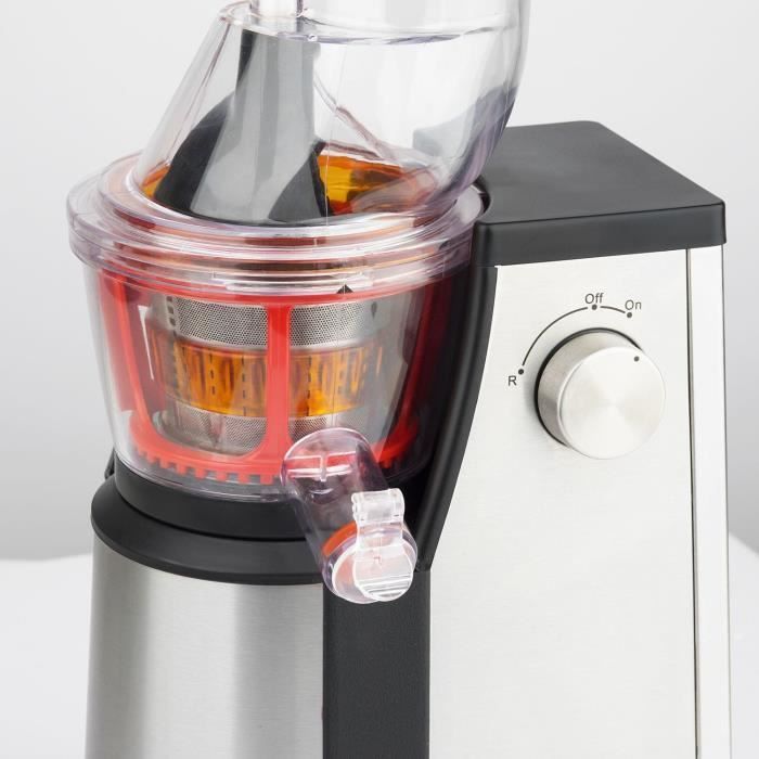 Vitalice Verticale Sapcentrifuge - HKOENIG - GSX22 - 400 W - 1 L - Roestvrij Staal / Zwart