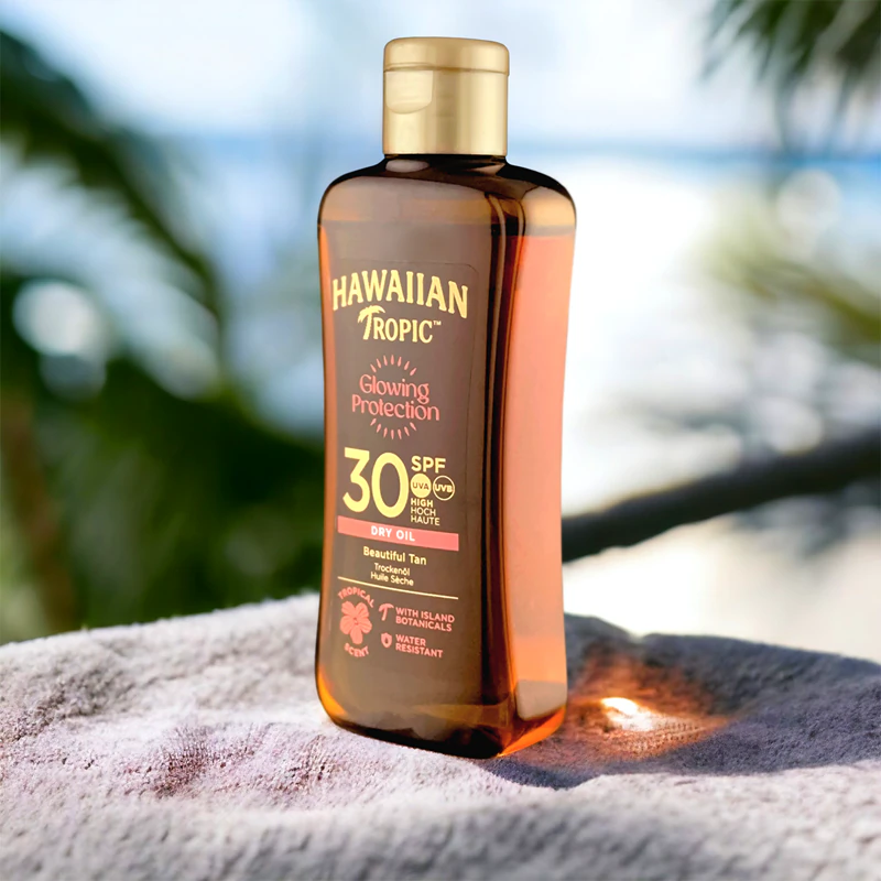 Hawaiian Tropic Glowing Protection Dry Oil SPF 30