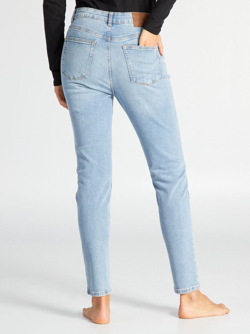 Calça jeans slim tamanho L34 - azul