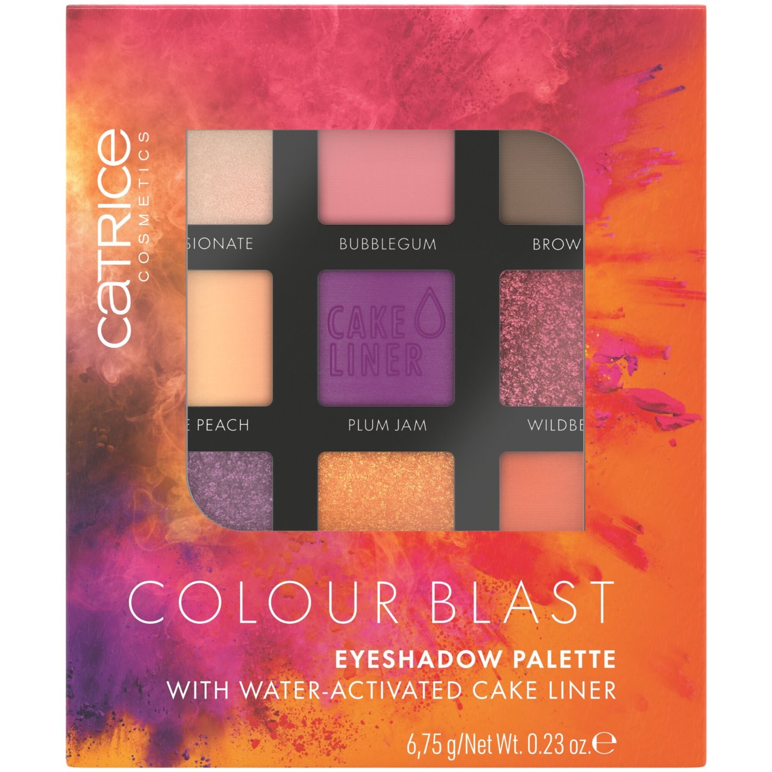 Catrice Colour Blast Eyeshadow Palette fards à paupières 020 Blue meets Lime