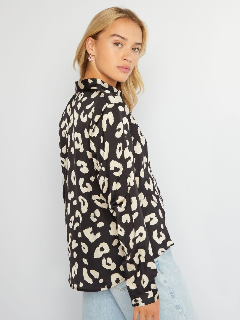 Camisa suave con estampado 'JDY' - leopardo