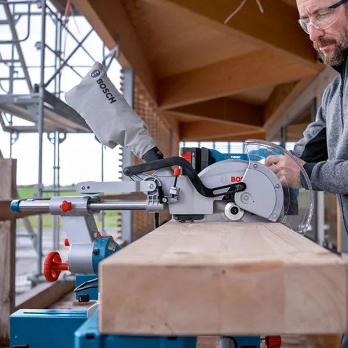 Bosch Pro GCM 18V-216 DC Biturbo Cordless Mitre Saw - without battery or charger - 0601B47000