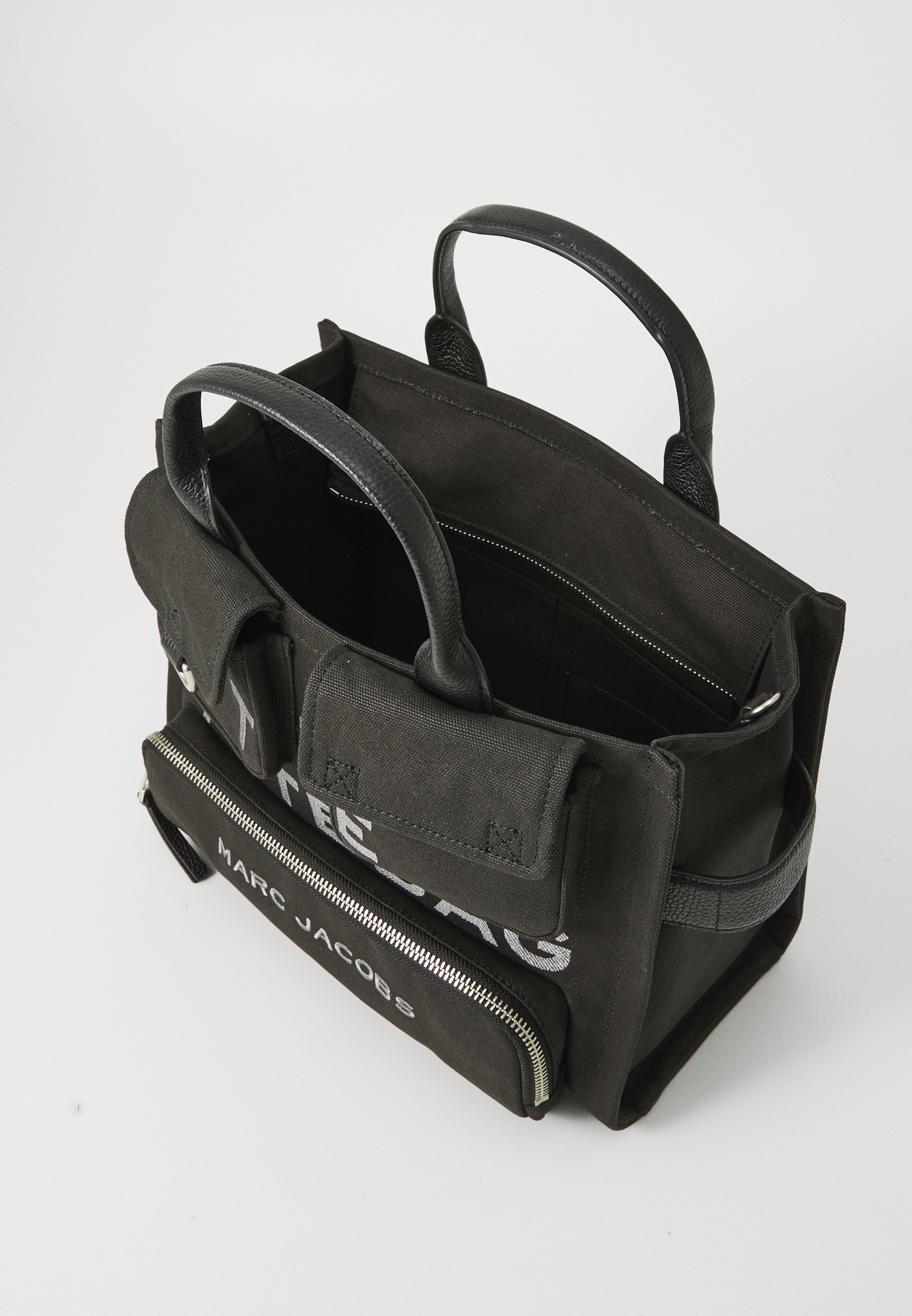 MARC JACOBS THE MEDIUM TOTE - Käsilaukku - black