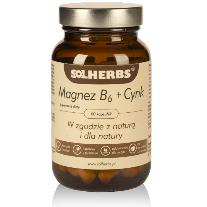 Solherbs Magneziu B6 + Zinc