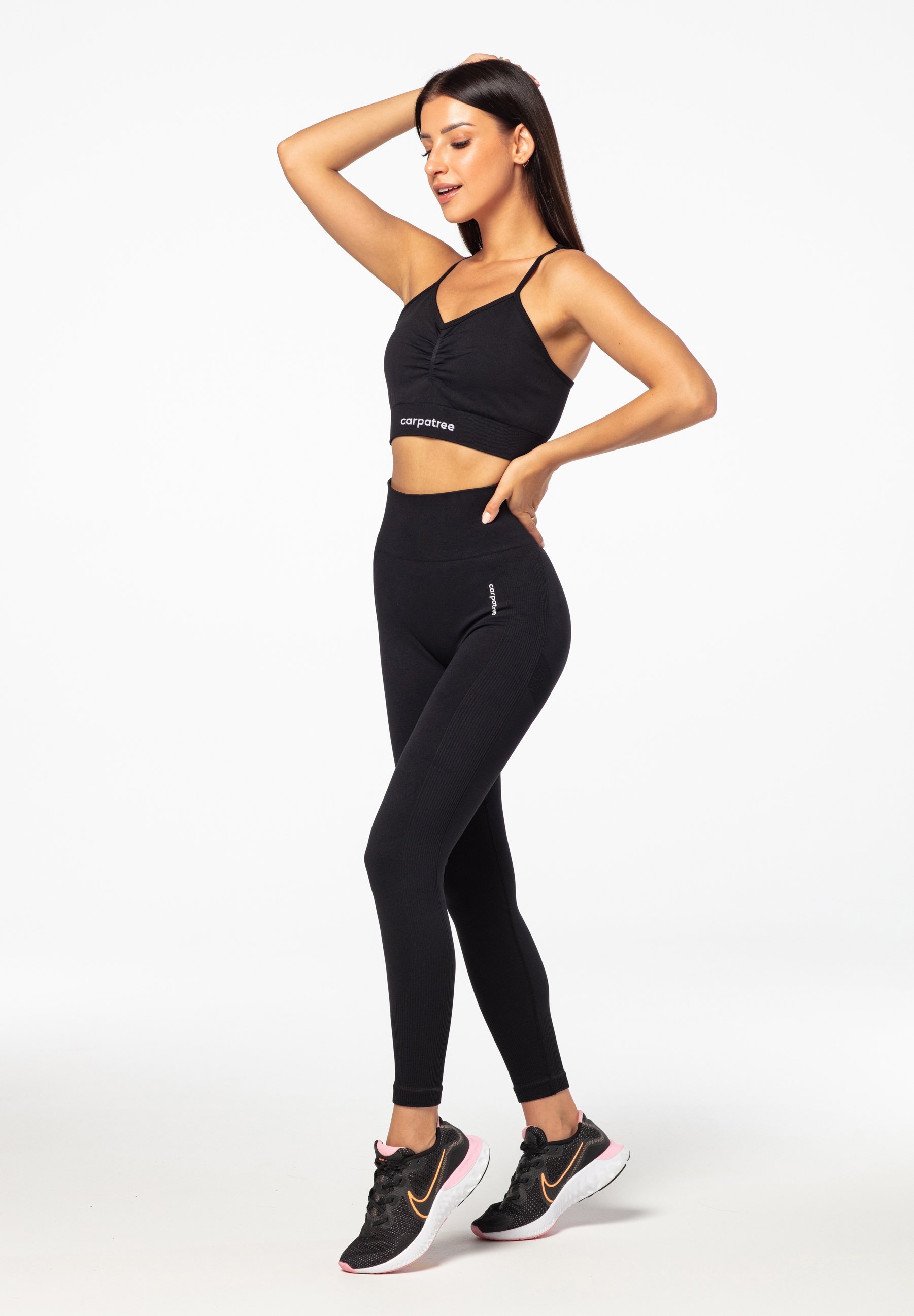 Carpatree ALLURE SEAMLESS - Leggings - Pantalon - Noir