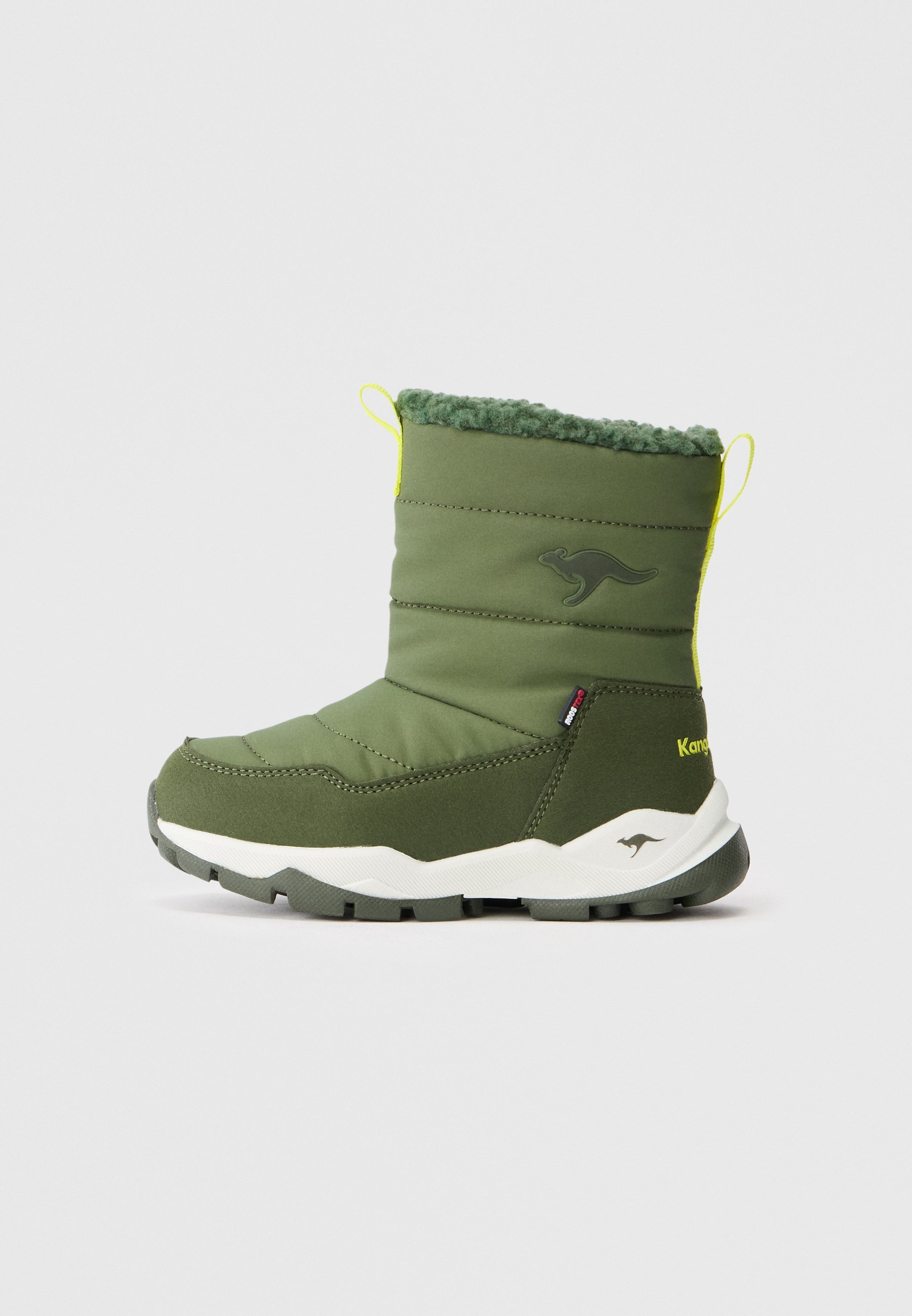 KangaROOS FLOKI RTX - Winter boots - olive/limetta