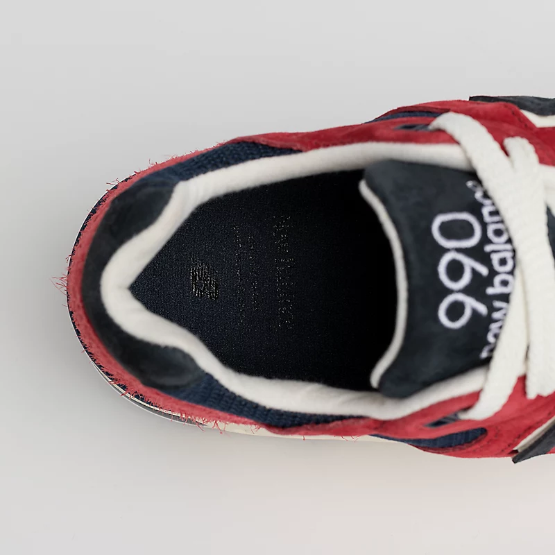 Męskie buty MADE in USA 990v2 - Chryzantema z granatem