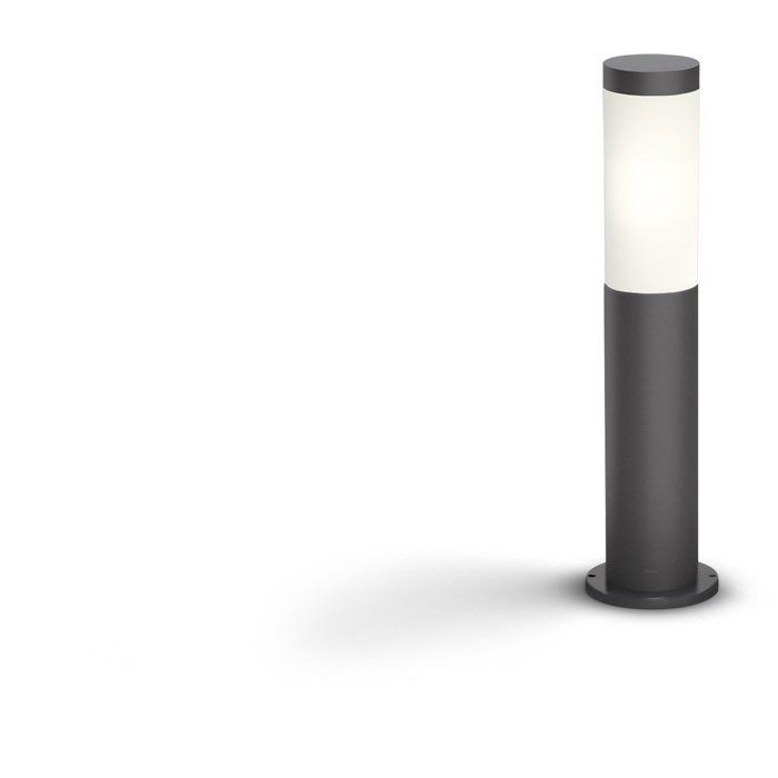 Farola exterior - UTRECHT - Poste color antracita - 1x20 W - Alto voltaje