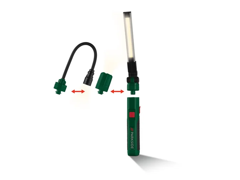 PARKSIDE® LED-Lampe ohne Füllleuchte 3 und 1 PAML 2000 A1