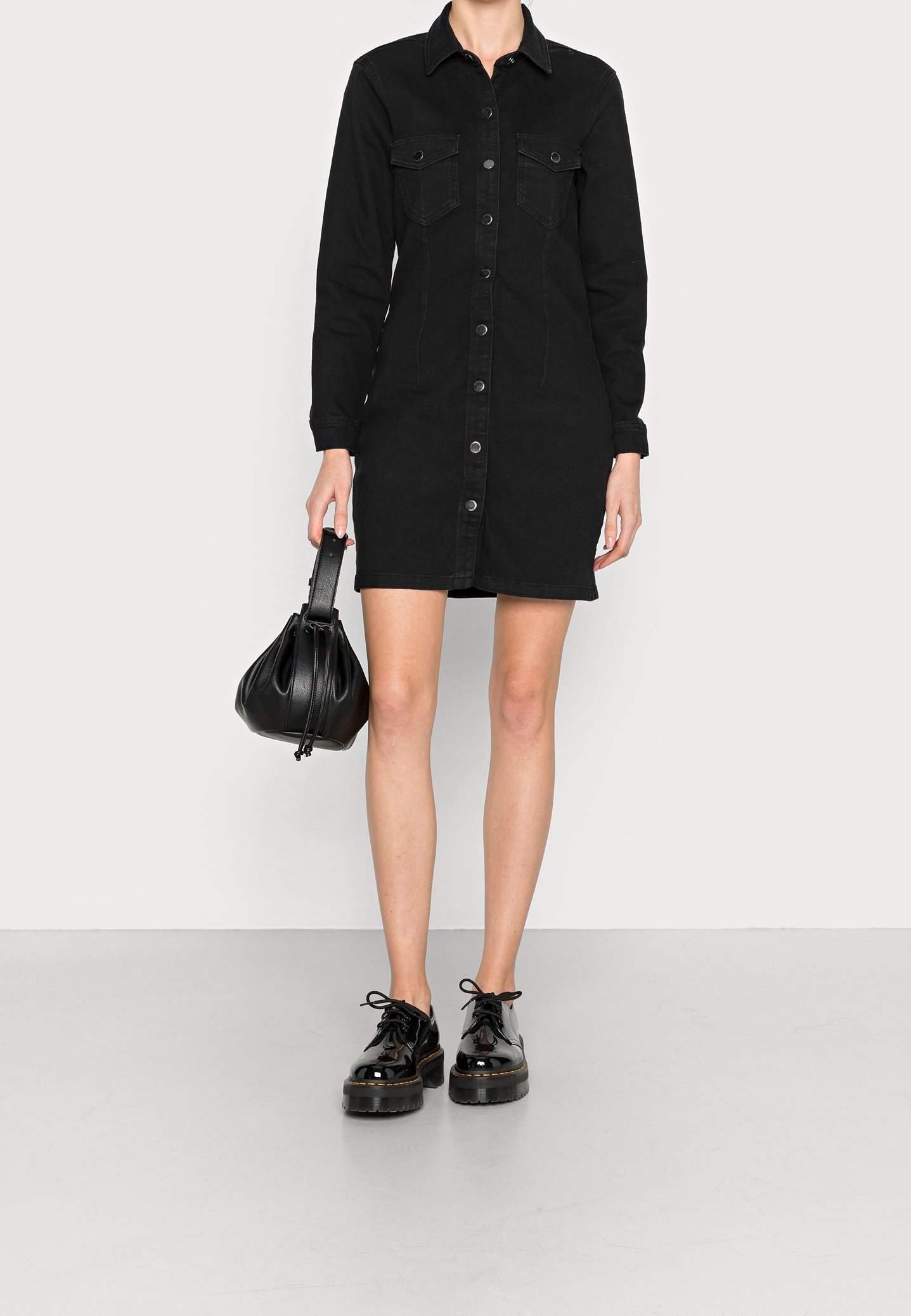 Abito in denim JDY - denim nero