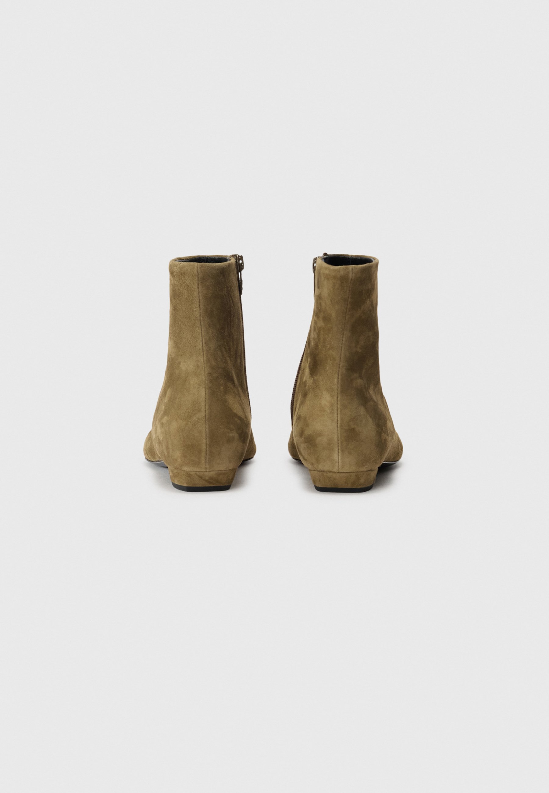 Proenza Schouler Classic enkellaarsjes - mosgroen