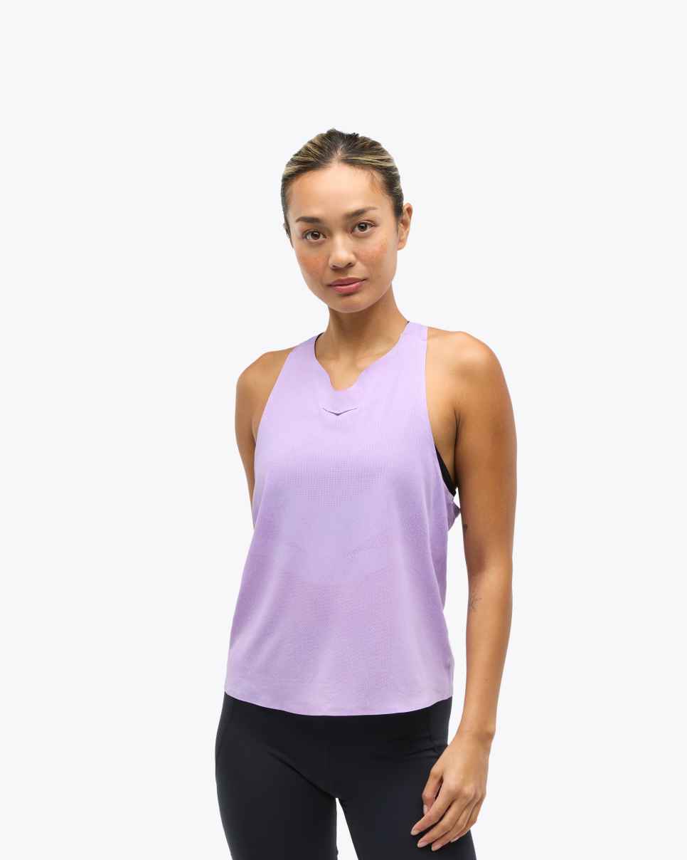 HOKA Race Day Singlet Aster Flower