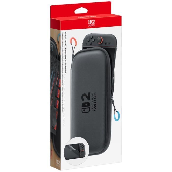 Funda de transporte y protector de pantalla para Nintendo Switch 2