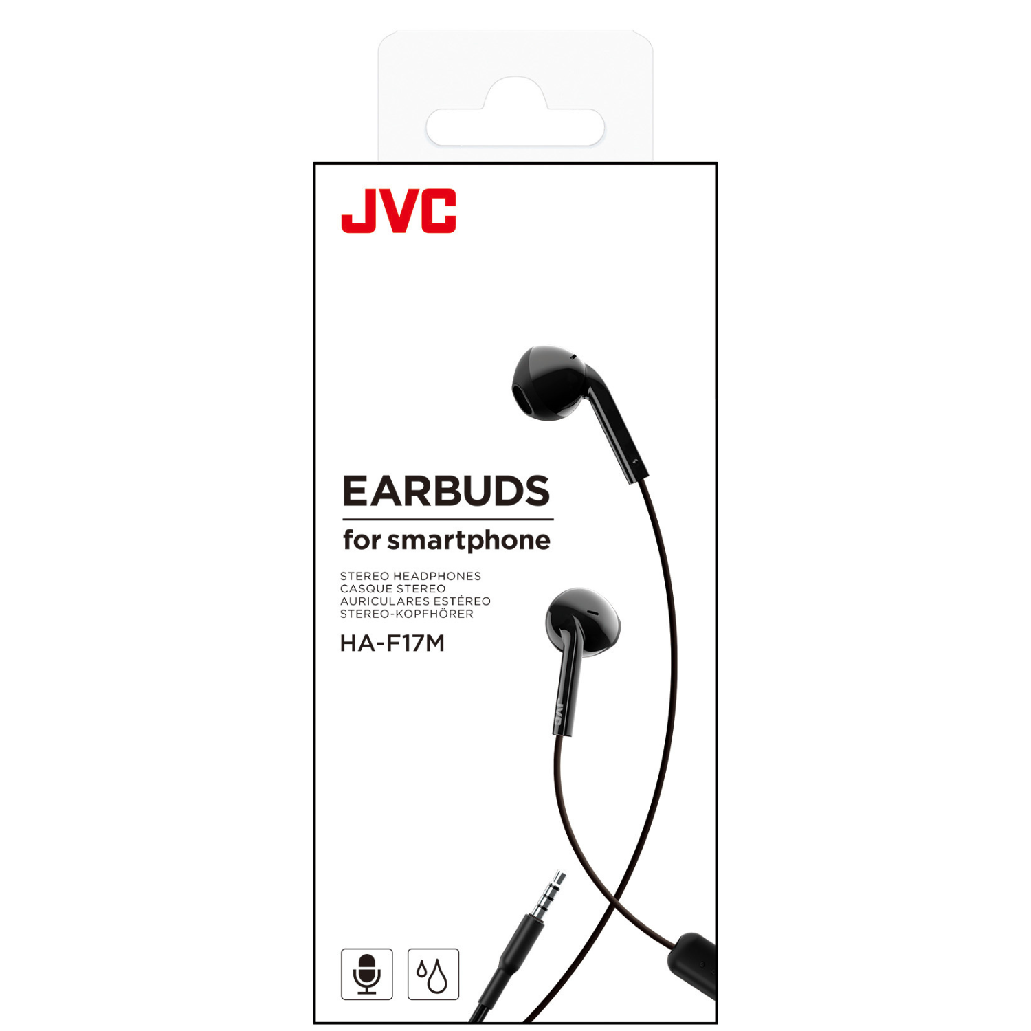 JVC HA-F17M-BE Kabelgebundene In-Ear-Kopfhörer
