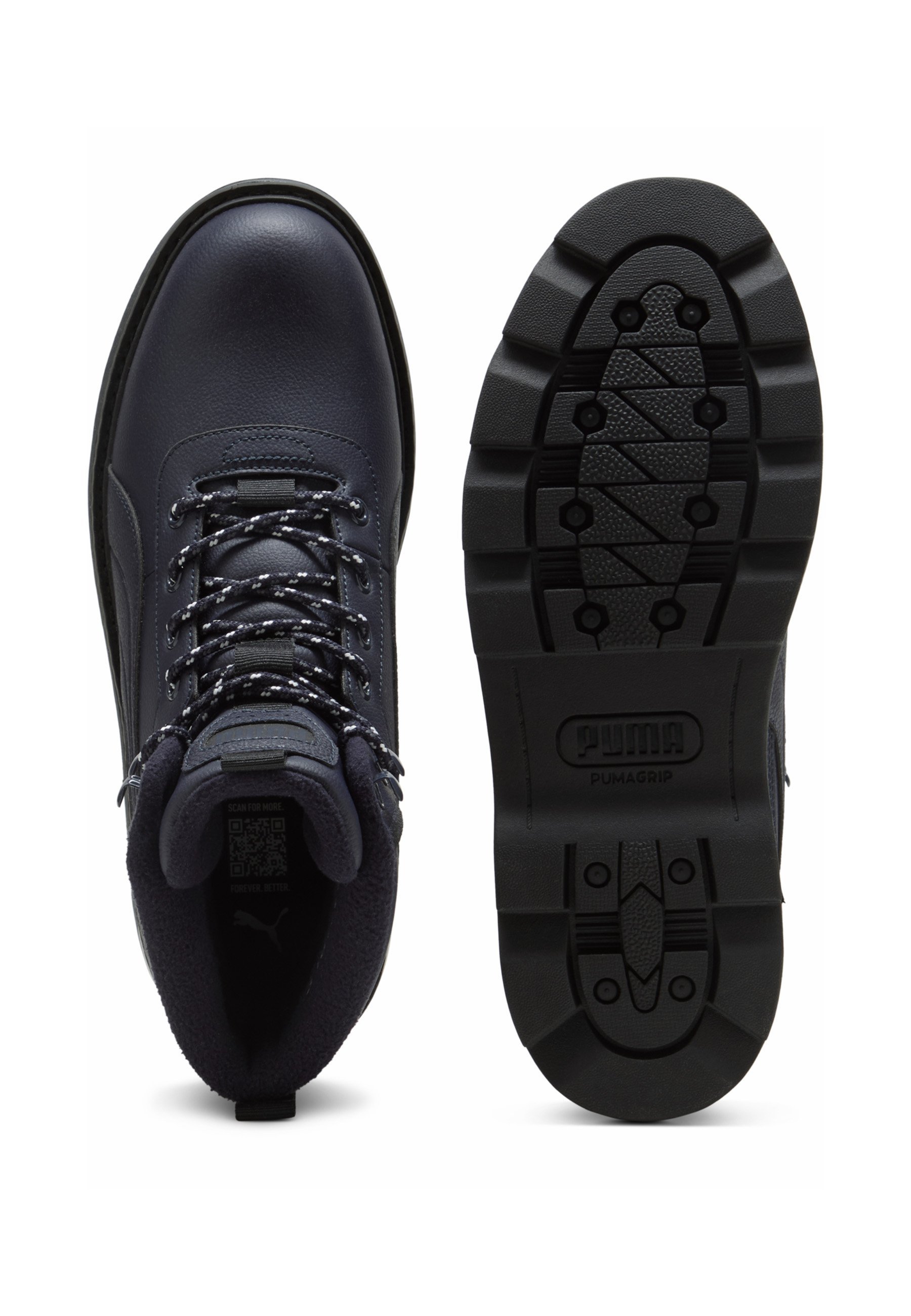 Puma DESIERTO V3 - Suvarstomi aulinukai - tamsiai mėlyna-juoda