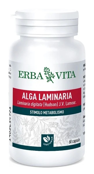 ERBA VITA Laminaria Algen 60Cps 500Mg