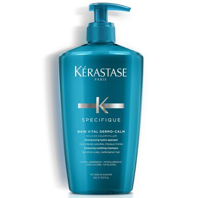 Kérastase Specifique Bain Vital Dermo-Calm rauhoittava shampoo herkälle ja rasvoittuvalle päänahalle 500 ml 500 ml
