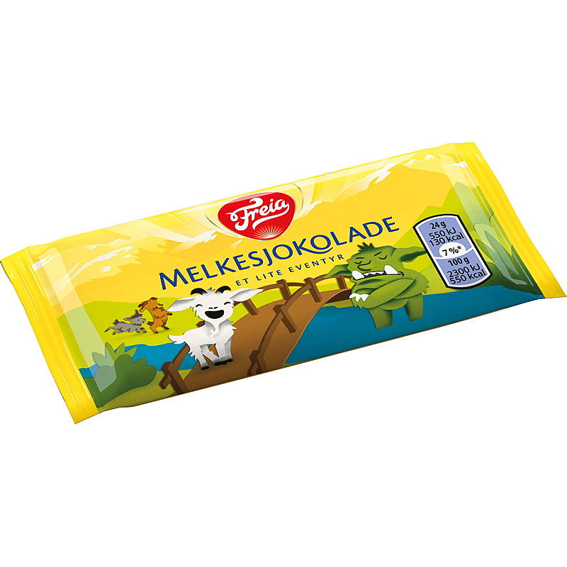 Freia Mjölkchoklad 24 g Saga