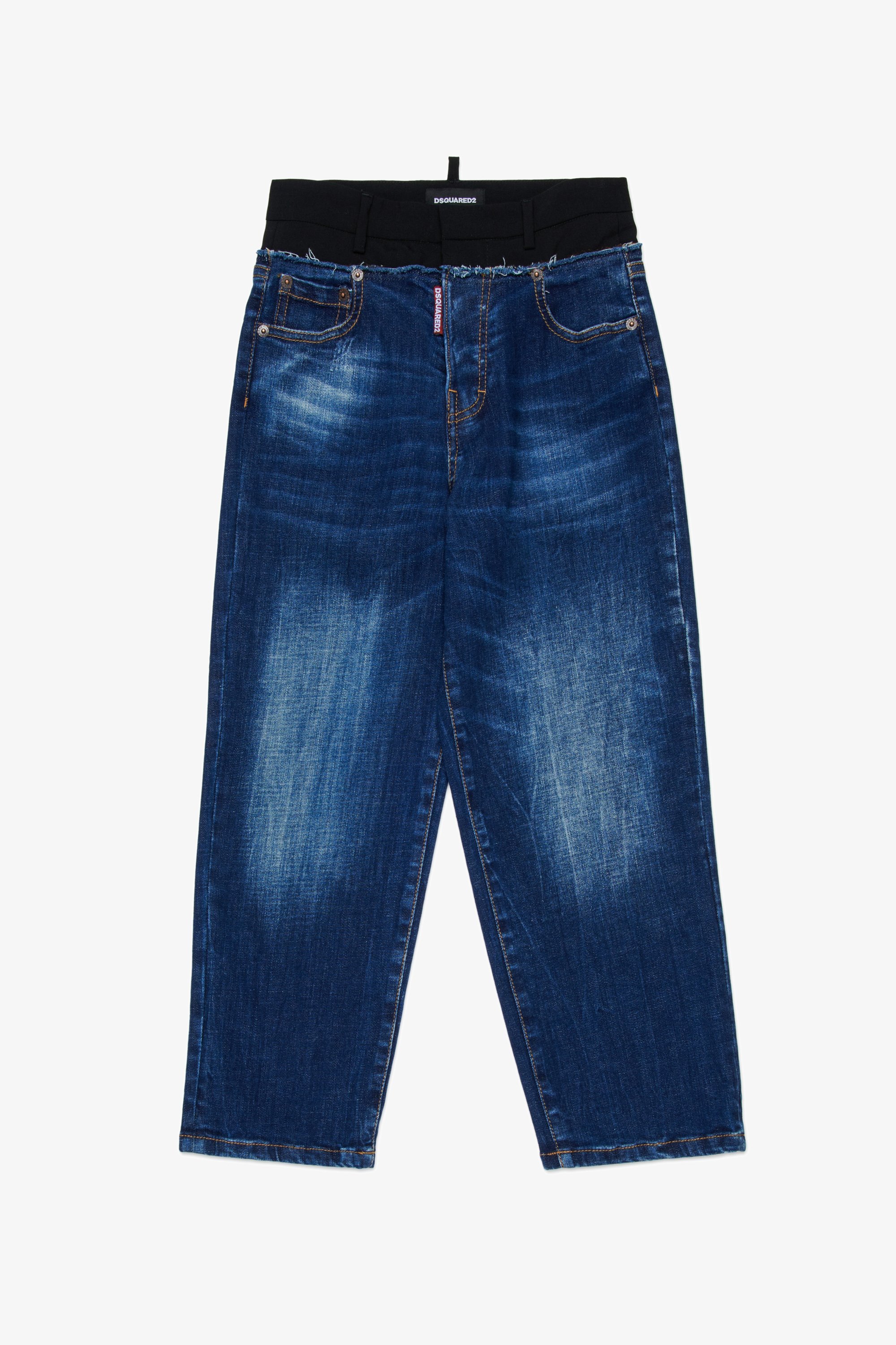 Dsquared2 UNISEX - Jeans mit geradem Bein - blauer Denim