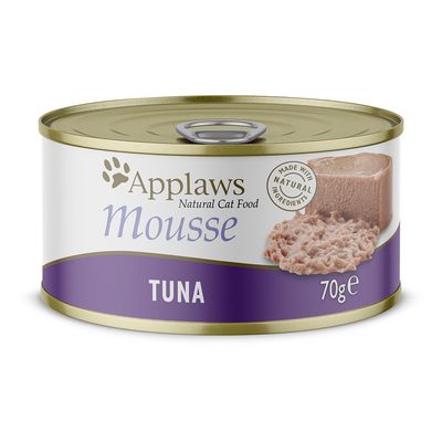 Hrană alimentară pentru pisici adulte Applaws, conserve în spumă, 70 g