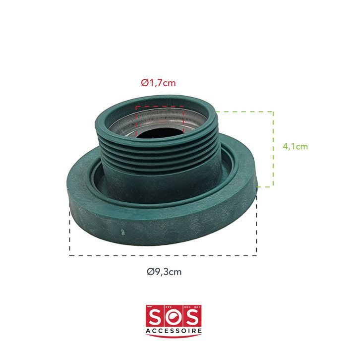 Rodamiento derecho para lavadora Electrolux WT631, 17 mm de diámetro interior.