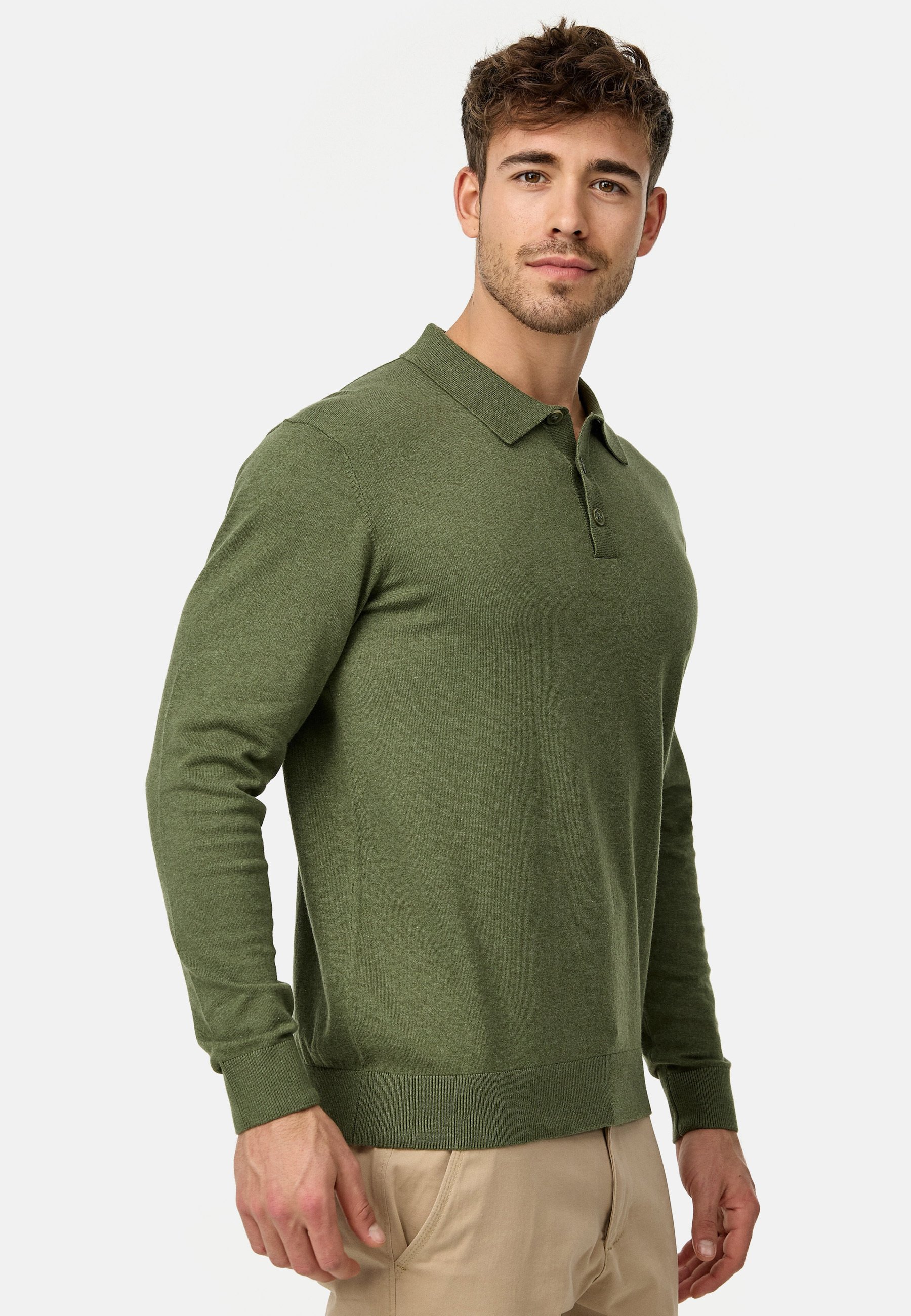 INDICODE JEANS INCHIPS - Trui - legermix