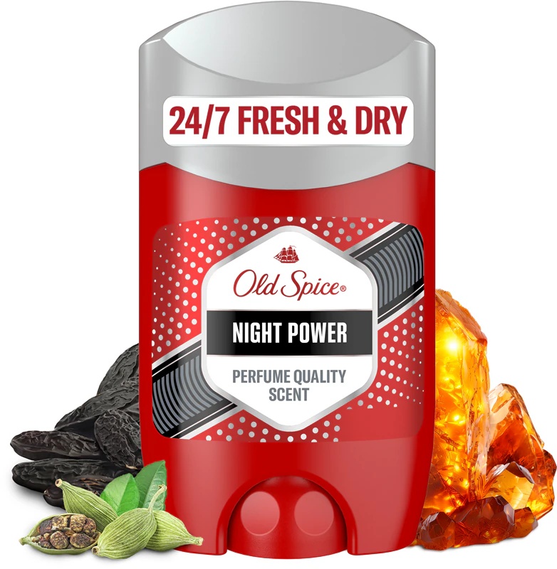 „Old Spice Night Power“ antiperspirantas vyrams