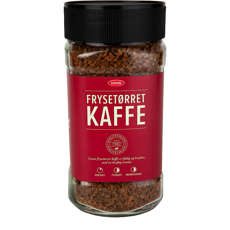 Luxus Frystorkat kaffe 200 g, Luxus