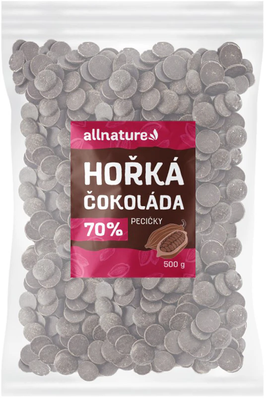 Allnature Chocoladevlokken Pure Chocolade 70% Pure Chocolade