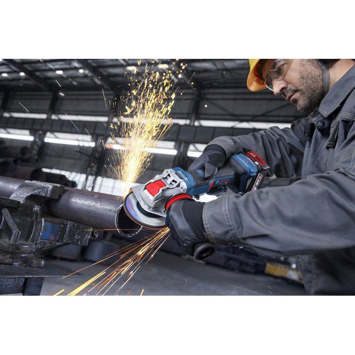 BOSCH PROFESSIONAL Cordless Angle Grinder - GWX 18V-11 PS - 18V - 125mm - With X-LOCK