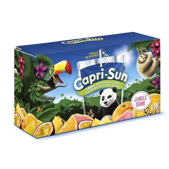 Bebida de frutas CAPRI-SUN 10 x 20 cl bebida tropical