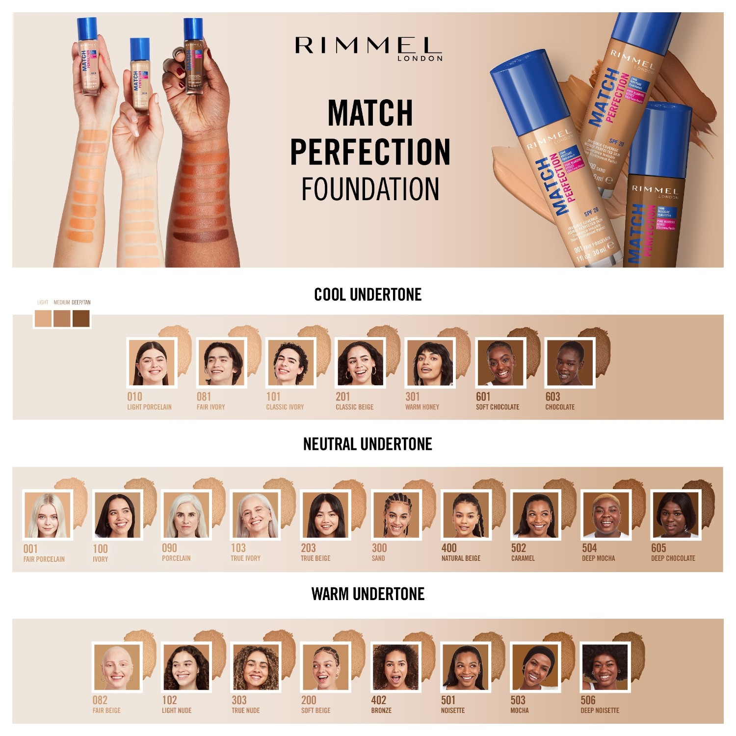 Rimmel London MATCH PERFECTION