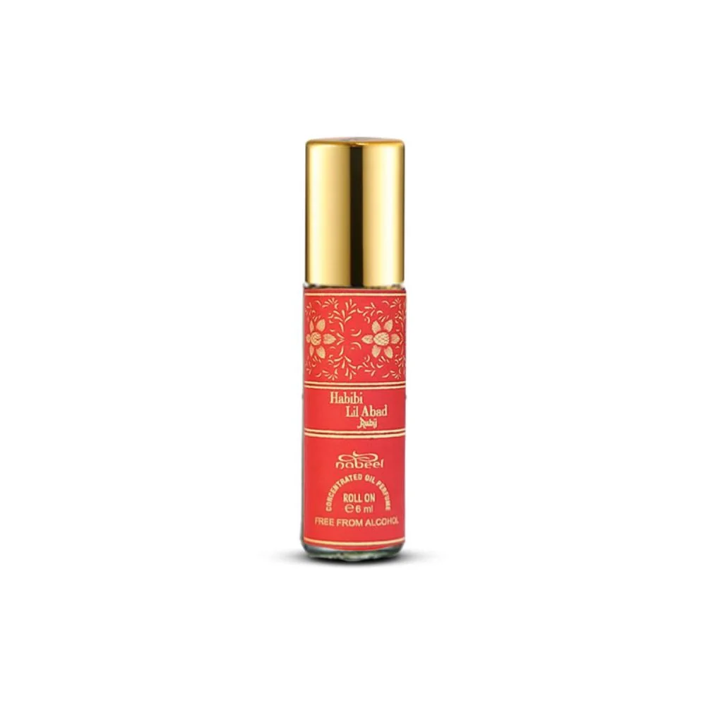 Oil Perfume Habibi Lil Abad Ruby Roll On Oil Perfume - Huile de Parfum Unisex, Huile de Parfum, Parfum