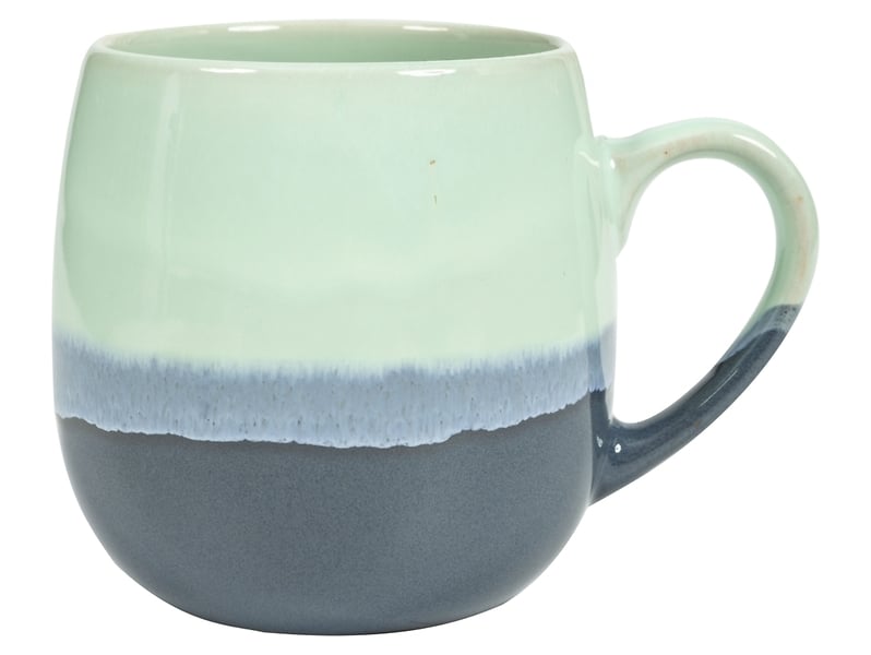 Kubek ceramiczny Yosemite 430 ml szaro-zielony