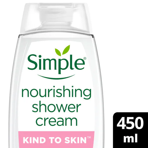 Gel de ducha nutritivo Simple Cream 450 ml