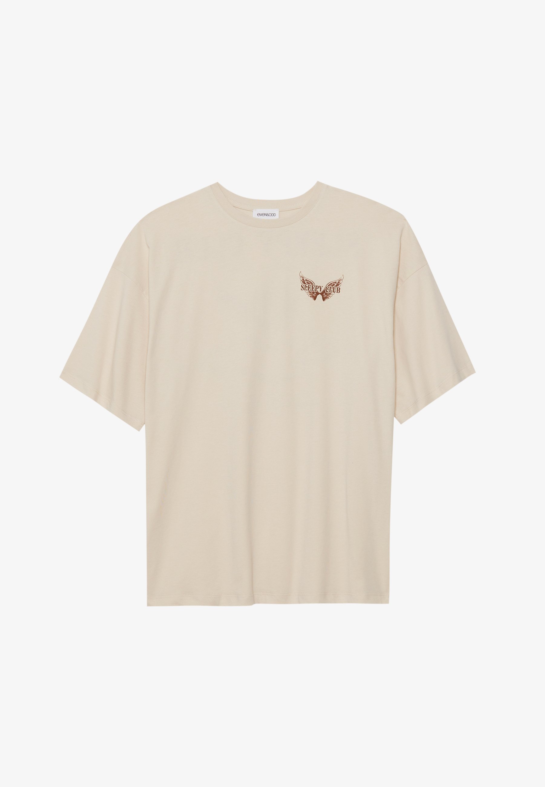 Even&Odd Print T-shirt - zand