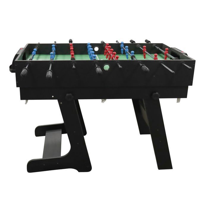 Tavolo da gioco multifunzione 16 in 1 - COUGAR - Pieghevole - Design nero - Accessori inclusi - Per bambini dai 5 anni in su