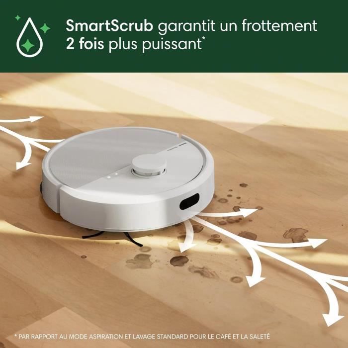 iRobot Roomba Plus 405 Combo Robot + AutoWash - Multifunctional Base - Washing and Drying Mop Pads - LiDAR Clearview